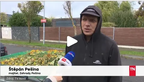 Zahrady Pešina v médiích